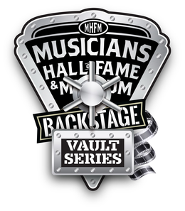 MHFM MUSICIANS HALL OF FAME & MUSEUM BACKSTAGE VAULT SERIES trademark