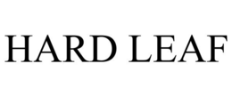 HARD LEAF trademark