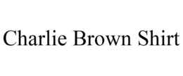 CHARLIE BROWN SHIRT trademark