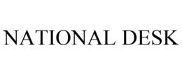 NATIONAL DESK trademark