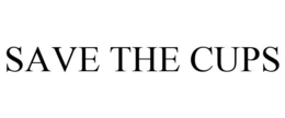 SAVE THE CUPS trademark