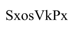 SXOSVKPX trademark