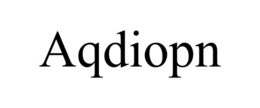 AQDIOPN trademark