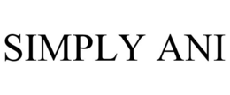 SIMPLY ANI trademark