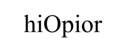 HIOPIOR trademark