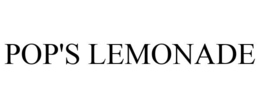 POP'S LEMONADE trademark