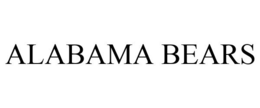 ALABAMA BEARS trademark