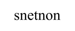 SNETNON trademark