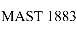 MAST 1883 trademark