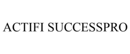 ACTIFI SUCCESSPRO trademark