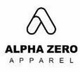 A ALPHA ZERO APPAREL trademark