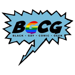 BGCG BLACK·GAY·COMIC·GEEK trademark