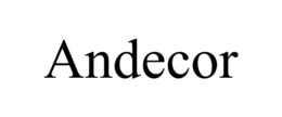 ANDECOR trademark