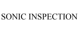 SONIC INSPECTION trademark