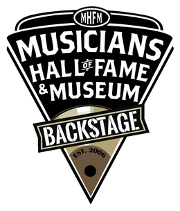 MHFM MUSICIANS HALL OF FAME & MUSEUM BACKSTAGE EST. 2006 trademark