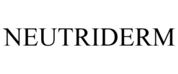 NEUTRIDERM trademark