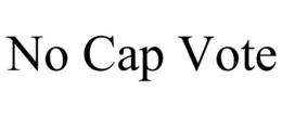 NO CAP VOTE trademark