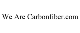 WE ARE CARBONFIBER.COM trademark