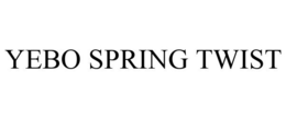 YEBO SPRING TWIST trademark