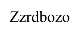 ZZRDBOZO trademark