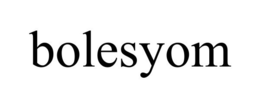 BOLESYOM trademark