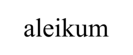 ALEIKUM trademark