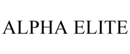 ALPHA ELITE trademark
