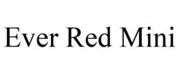 EVER RED MINI trademark