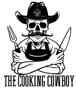 THE COOKING COWBOY QUIT YOUR BUTCHEN BBQ trademark