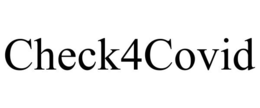 CHECK4COVID trademark