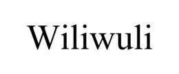 WILIWULI trademark