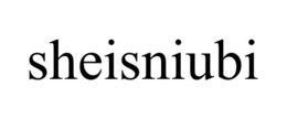SHEISNIUBI trademark