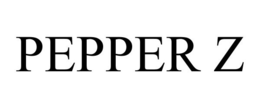 PEPPER Z trademark