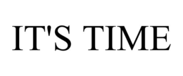 IT'S TIME trademark
