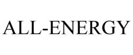 ALL-ENERGY trademark