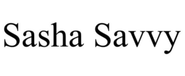 SASHA SAVVY trademark