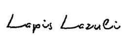 LAPIS LAZUEI trademark