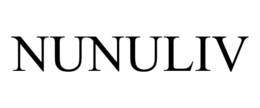 NUNULIV trademark