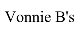 VONNIE B'S trademark