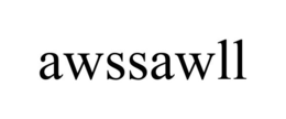 AWSSAWLL trademark