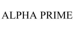 ALPHA PRIME trademark