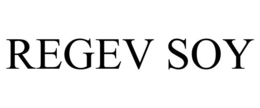 REGEV SOY trademark