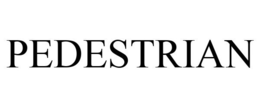 PEDESTRIAN trademark