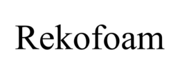 REKOFOAM trademark