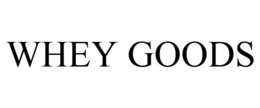 WHEY GOODS trademark