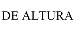 DE ALTURA trademark