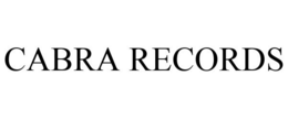 CABRA RECORDS trademark