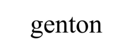 GENTON trademark