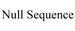 NULL SEQUENCE trademark