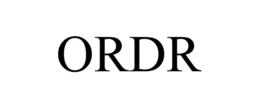 ORDR trademark